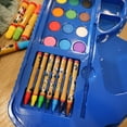 thumbnail image 6 of 1 SET Mickey Mouse Character Art Tote ART PAD CRAYON MARKER GEL PEN STICKER ROLL WATERCOLORS MIXING TRAY BRUSH, 6 of 7