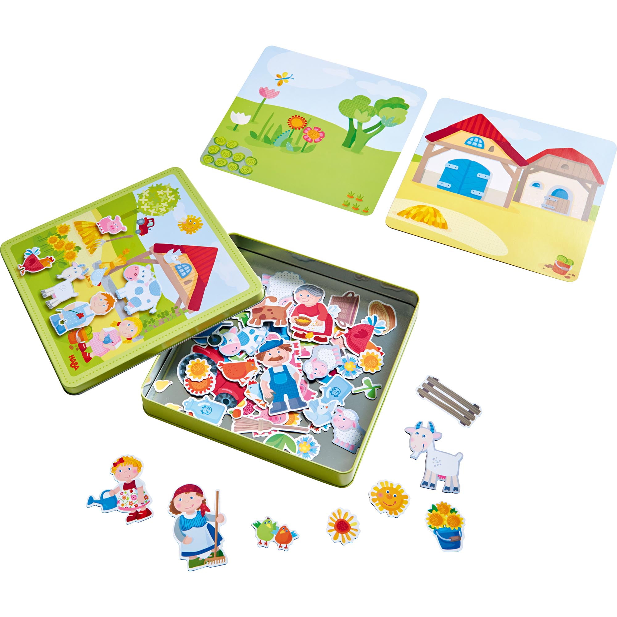 Haba Magnetic Game Box Dress-Up Doll LilliMagnetic Travel Games7392, 