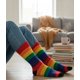 thumbnail image 2 of Calcetines Orgullo LGBT Rayas Pride Colores Moda, 2 of 9