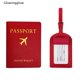 thumbnail image 1 of GLW Simple Pasaporte Titular Y Equipaje Etiqueta Cuero Conjuntos De Viaje Pareja Cubierta Glow huangjie unisex, 1 of 2