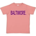thumbnail image 3 of Inktastic Baltimore in Purple Text Boys or Girls Toddler T-Shirt, 3 of 5