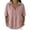 04-Light pink, variant on Women's Button Down Collared Shirt Short Sleeve Linen Blend Casual Loose Fit V Neck Summer Work Blouse Top 01-Khaki XXL