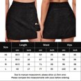 thumbnail image 2 of Falda Falda negra con cadena Moda Estilo casual Color sólido para fiesta para club nocturno Cgtredaw Negro S para Mujer, 2 of 7