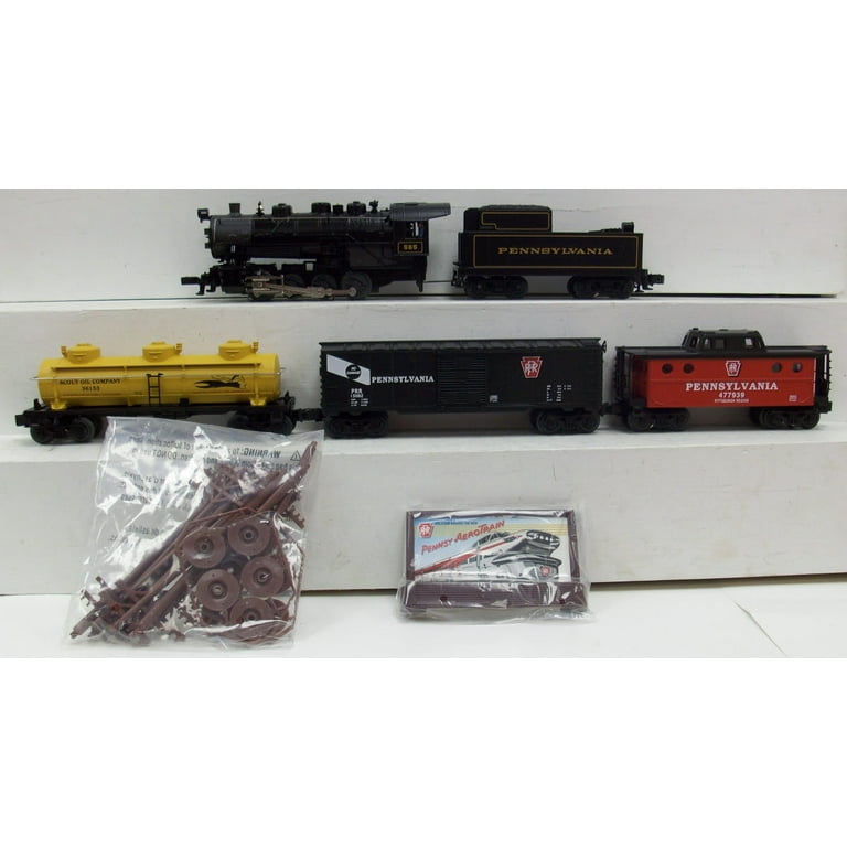Pennsylvania Flyer Freight Train Set (0-8-0 Steam Loco #565