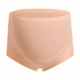 thumbnail image 1 of Ropa interior para embarazadas, talla grande, transpirable, cintura alta, abdomen ajustable, bragas de encaje elástico acanalado, 1 of 1