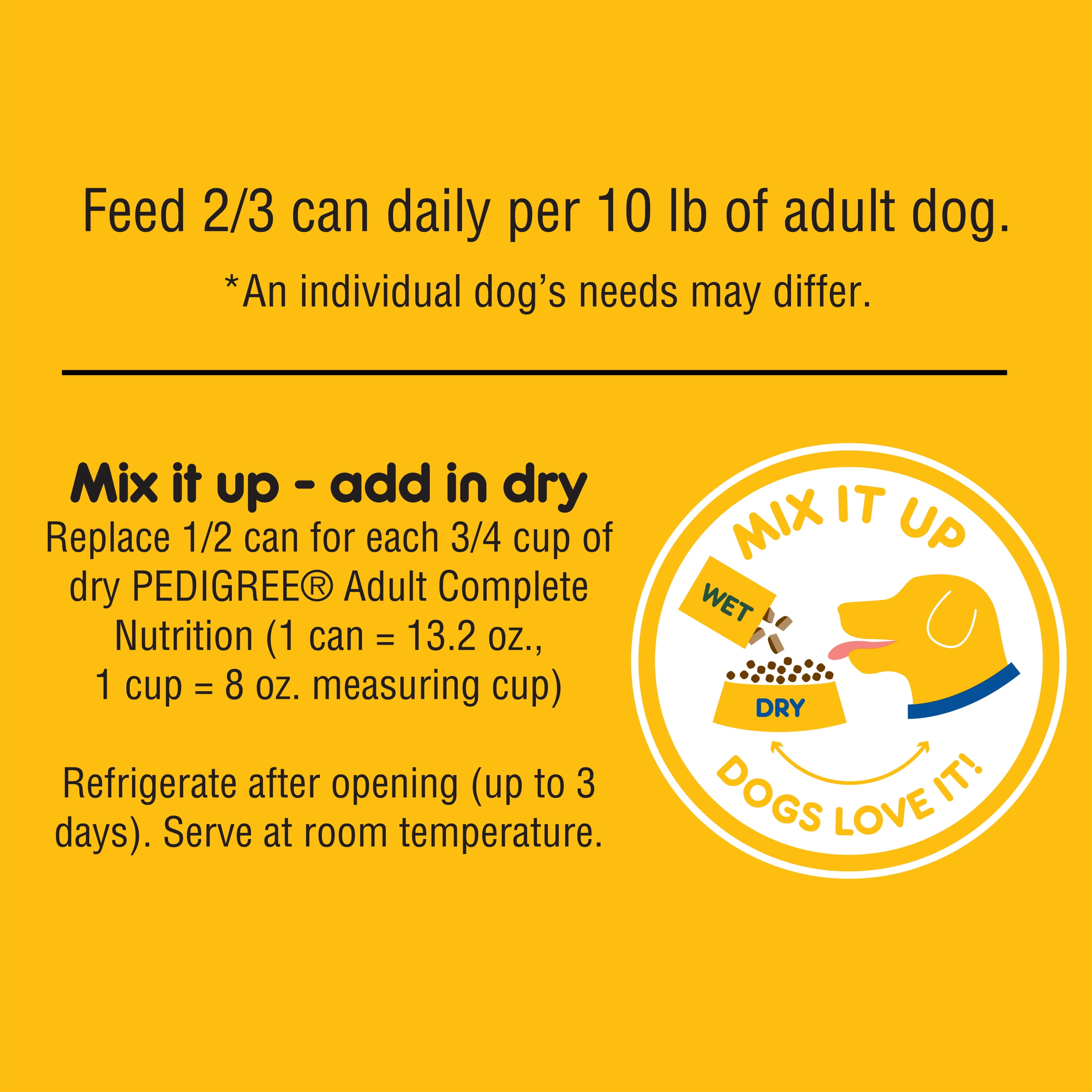 pedigree 24 pack cans