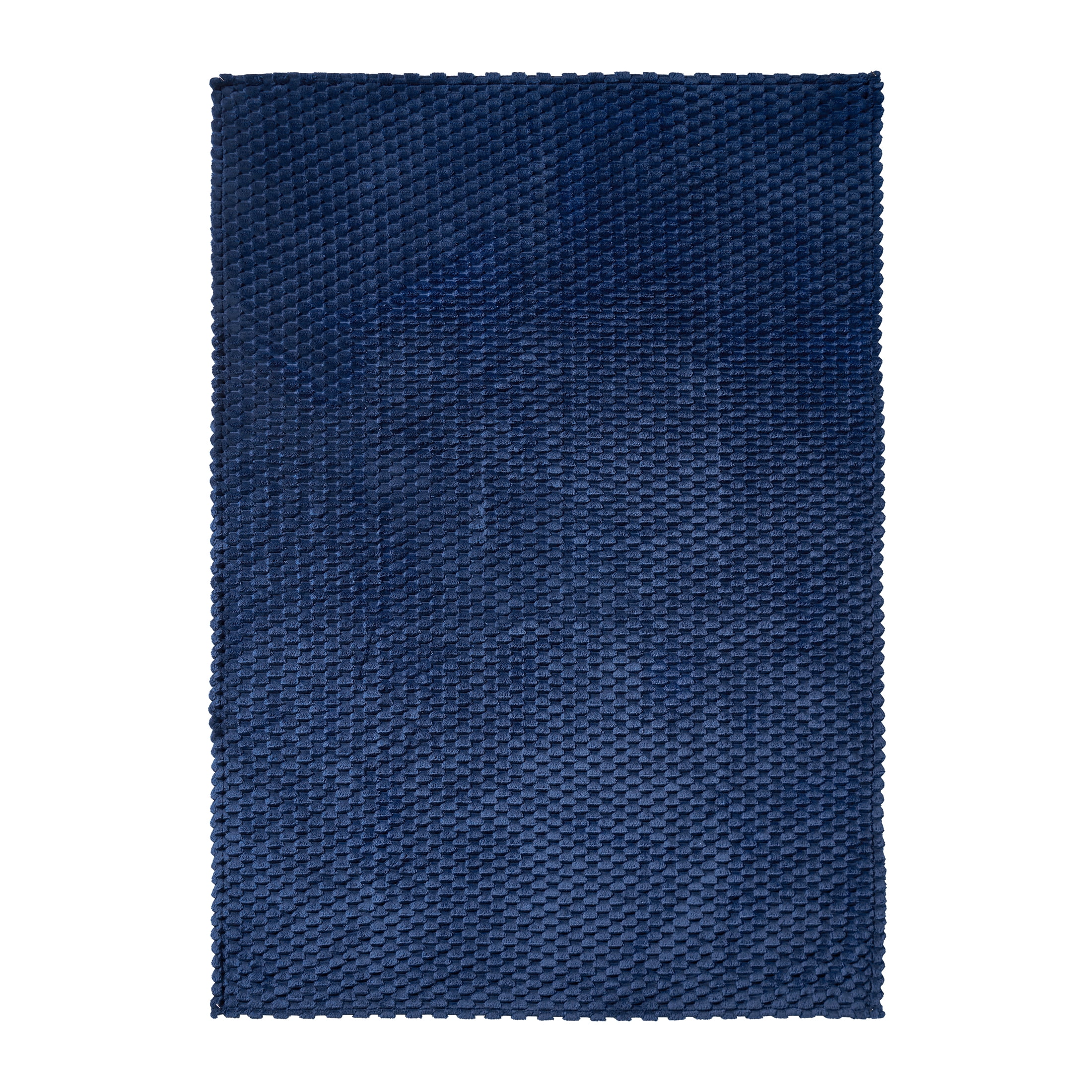 Better Homes & Gardens Oversized Textured Velvet Plush Throw Blanket, Cobalt Blue