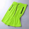 thumbnail image 5 of Staron Women's Summer Running Shorts with Pockets Quick-Dry Stretch Yoga Fitness Workout Casual Activewear Shorts, Yellow XXL, 5 of 6