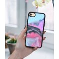 thumbnail image 5 of WIRESTER Shockproof Soft Rubber Cover Case for Apple iPhone 7/8 4.7", Colorful Marble, 5 of 5