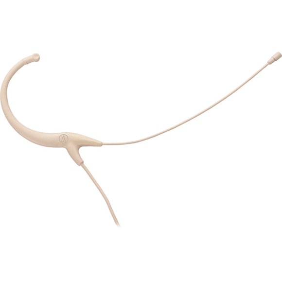 Audio Technica Microset Omni Condenser Headworn Microphone in Beige