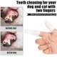 thumbnail image 4 of Juego de 6 cepillos de dientes para perros Crrynuo - Cepillo de dientes de dedo para perros y gatos - Cepillo de dientes de dedo reutilizable blanco con cuidado dental eficaz, 4 of 7