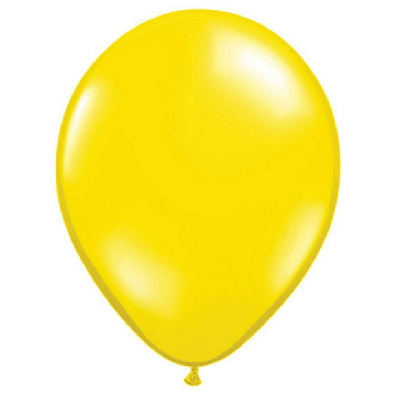 11" Citrine Yellow Qualatex Balloons, 100 Pack