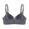 thumbnail image 7 of Clearance under 5!Sevevn Women's Solid Color Seamless Nude Lifting Soft Support Bra For Women Everyday Bras Gray M Rollbacks, 7 of 7