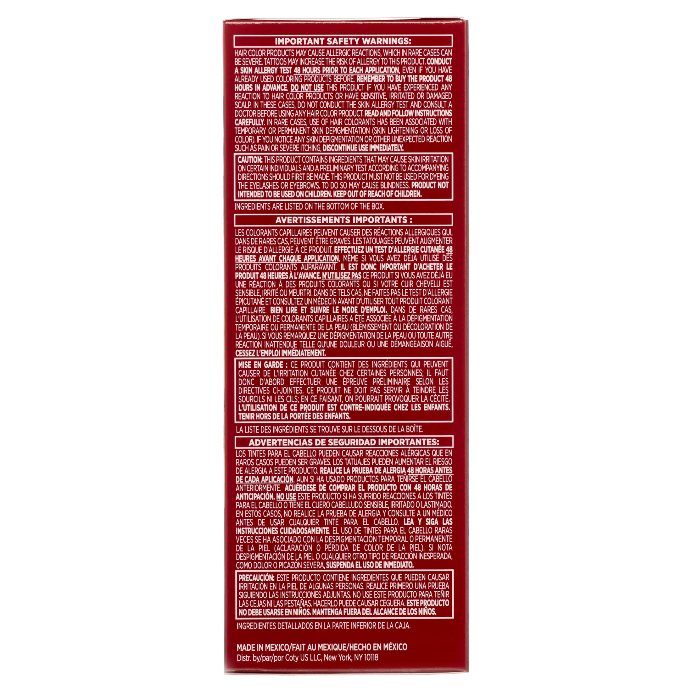 Vidal Sassoon Pro Series Permanent Hair Color Dye, 3RV Magnetic Mahogany, Hair Color, 1 Kit