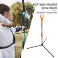 thumbnail image 4 of Archery Bow Stand Portable Archery Recurve Bow Stand para cazar deportes al aire libre, 4 of 6