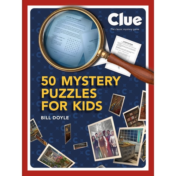 Clue: 50 Mystery Puzzles for Kids, (Paperback)
