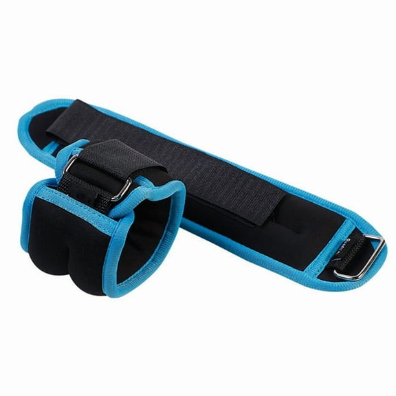 2PCS Fitness Equipment Gym Ankle Sandbag D-Ring Adjustable Ankle Weight for Dance Leg Strength Training Yoga Sports 500G