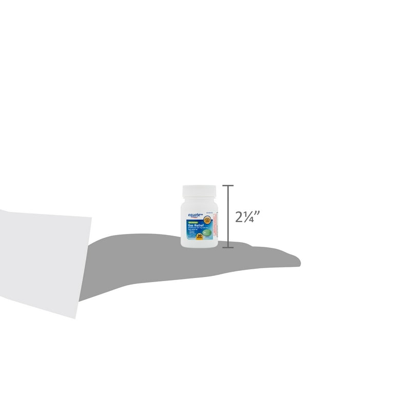 Equate Gas Relief, Simethicone 125 Mg, Extra Strength, 59 OFF