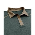thumbnail image 6 of Zylanna Men's Polo Shirts, Casual Moisture Wicking Quick-Dry Short Sleeve Performance Tops for Golf Green, 6 of 6
