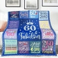 thumbnail image 4 of LHSHID 60th Birthday Gifts for Women Funny Blanket Womens 60th Birthday Gifts Ideas Birthday Gifts for Women 60th Birthday Decorations Women Unique 60th Birthday Blanket 50"x60", 4 of 6