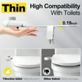 thumbnail image 6 of Ultra Slim Bidet Attachment for Toilet Self Cleaning Dual Nozzles Non Electric Bidet Attachment for Feminine Wash Adjustable Pressure Control Cold Clean Water Jet Spray Bidet Toilets, 6 of 7