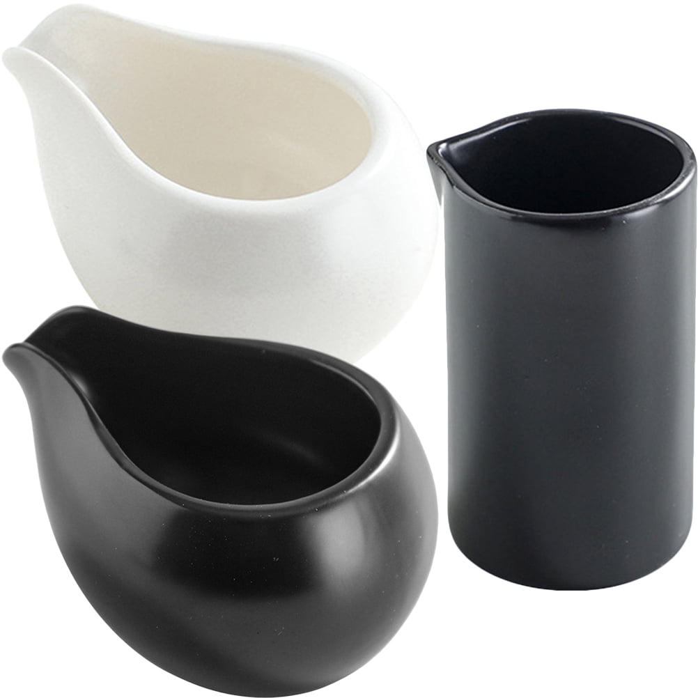 BESTONZON 1 Set Ceramic Milk Jugs Western Food Gravy Sauce Pitchers