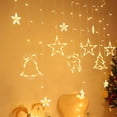 thumbnail image 5 of Guirnalda de luces LED navideñas con forma de estrella para exteriores, para árbol de Navidad, bodas, fiestas, Año Nuevo, decoración navideña, 5 of 5