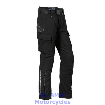 BMW Genuine Motorcycle Men Rider Waterproof Textile Pants Black Size