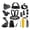 14in1, variant on HONGDAK Action Camera Accessory Kit for Most GoPro Hero Cameras, 22 Pieces Including a Selfie Stick and Chest Mount