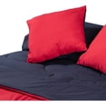 thumbnail image 3 of Set de Edredon Doble Vista Couzy Rojo-azul+ Sabanas Softy + Protector Ultra + Almohada 2-Pack, 3 of 7