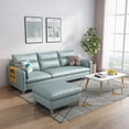 thumbnail image 2 of Loveseat Designer Sofa Perezoso Exterior Luxury White Sofa Sectional Prefabricated Lazy Woonkamer Banken Nordic Furniture GG My Lux Decor Round, 2 of 14