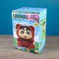 thumbnail image 3 of Crayon Shin-chan - Muñeco de peluche de vinilo con cara de animal, oso de peluche, figuras divertidas y lindas, caja de colores de PVC, adornos de moda, modelo, juguetes coleccionables, regalo, 3 of 5