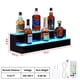 thumbnail image 3 of 2 Niveles 16 Inch Bottle cm de Profundidadisplay Estante Bar Shelves con Remote & App Control 16 Colors 4 Music Modes Acrylic Lighted Bottle cm de Profundidadisplay para Liquor Shelves, 3 of 7
