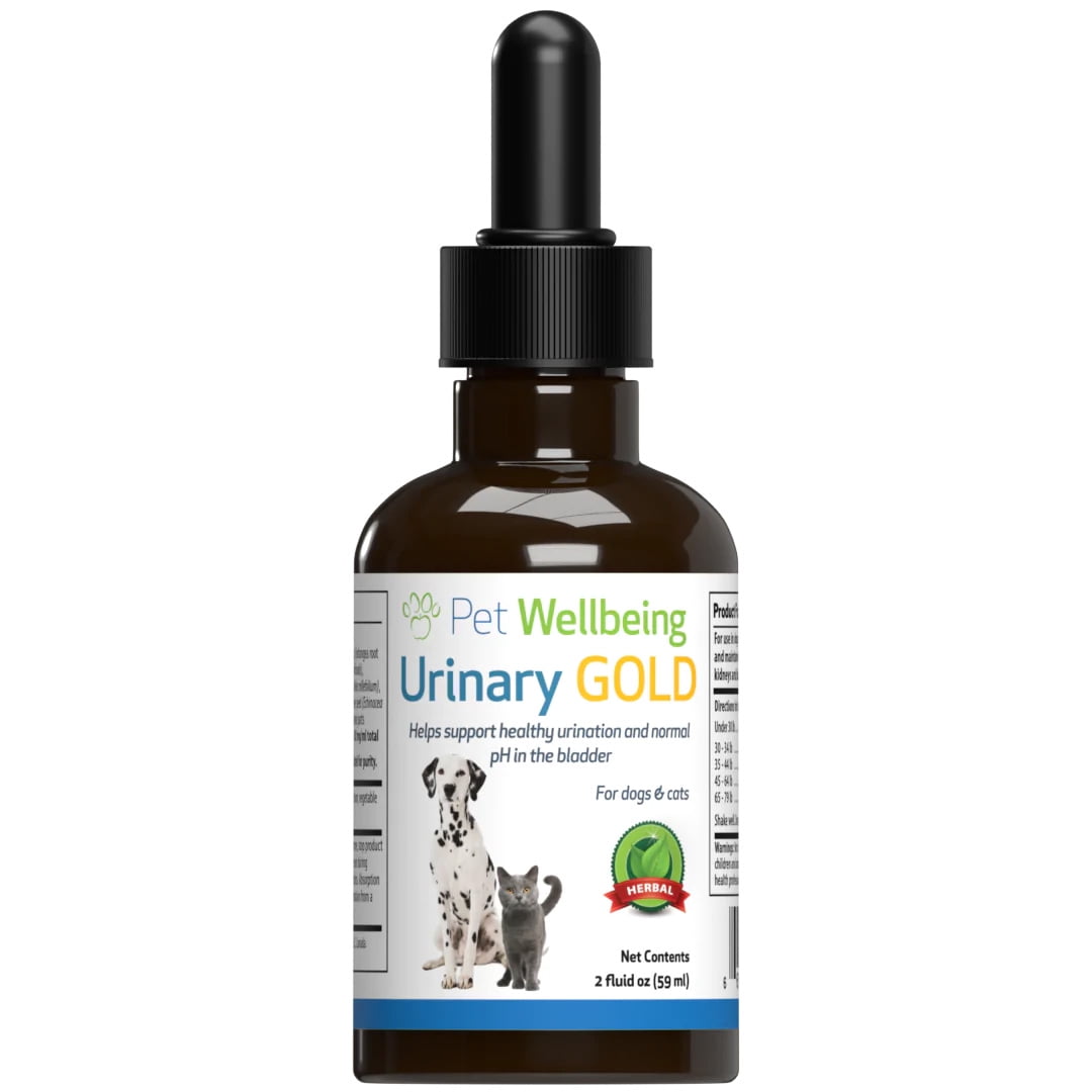 Pet Wellbeing Urinary Gold for Cats Natural Support for Cat Urinary