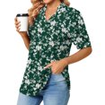 thumbnail image 6 of Aloohaidyvio Tops for Women,Womens Fashion T-Shirt Short Sleeves Puff Sleeve Blouse V-Neck Casual Tops, 6 of 6