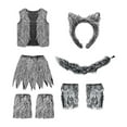 thumbnail image 1 of Conjunto de disfraz de para niños, accesorios de disfraz de animal para fiesta de cosplay de actuación, 1 of 10