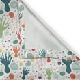 thumbnail image 6 of Ambesonne Octopus Valance & Curtain, Ocean Wildlife Theme, 55"x24", Multicolor, 6 of 6