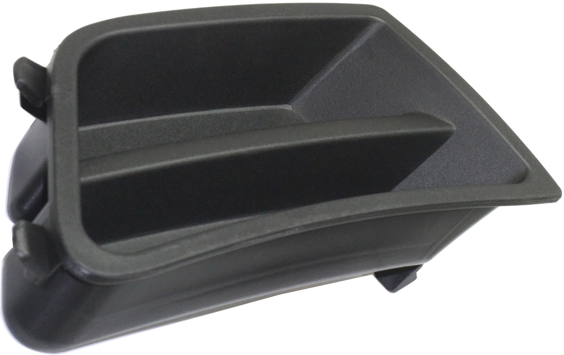 Fog Light Cover Compatible with 2010-2012 Ford Mustang Right Passenger Textured Black