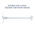 thumbnail image 4 of Projector Hanger Square Tube 60cm-120cm Wall Mount for 4-Hole Multi-Functional Convenient Projector, 4 of 5
