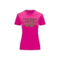 thumbnail image 2 of Playera Blusa Cherry Cerezas Animal Print Color Fucsia Talla Mediana Marca Emil SaEs, 2 of 4