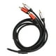 thumbnail image 3 of Cable RCA Bling Bling cable de extensión RCA chapado en oro, 3 of 12