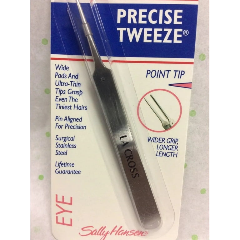 Sally Hansen La Cross Precise Tweeze Point Tip Eye Tweezers 71980