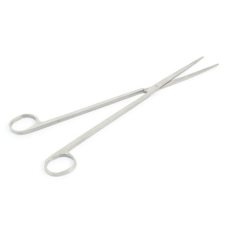 Unique Bargains Fish Tank Aquatic Plant Glass Metal Straight Trimmer Scissors 10