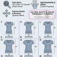 thumbnail image 3 of Essential Basic Scoop Neck Short Sleeve Tee for Women Tshirt -Plus, Mustard, 2XL, 3 of 6