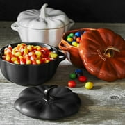 Staub Ceramic 16-oz Petite Pumpkin Cocotte - Burnt Orange