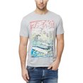 thumbnail image 1 of Buffalo David Bitton Nistree - Camiseta gráfica de manga corta para hombre, gris, extragrande Buffalo David Bitton Camiseta gráfica, 1 of 1