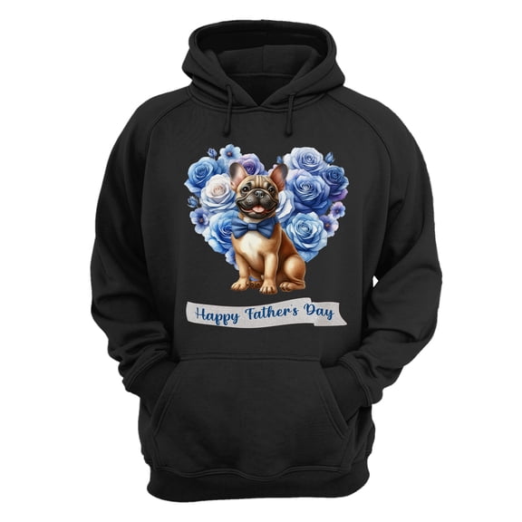 French Bulldog Proud Dad Happy Father's Day Hoodie Unisex Merch Hoodies Dog Lover Gifts - 02008