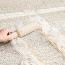 SHIMELE Pet Hair Remover Brush, Lint Remover for Clothes & Furniture, Washable Adhesive Roller for Pet Nests, Carpets, Couches - Yellow/Green