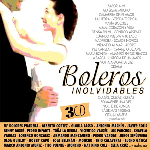 Various Artists Boleros inolvidables (CD)