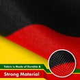 thumbnail image 5 of G128 Zimbabwe Zimbabwean Flag | 3x5 Ft | LiteWeave Pro Series Printed 150D Polyester | Country Flag, Indoor/Outdoor, Vibrant Colors, Brass Grommets, Thicker and More Durable Than 100D 75D Polyester, 5 of 7